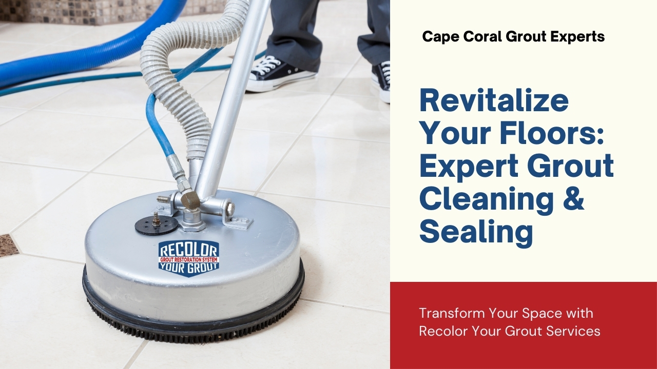 Cape Coral Grout Cleaning & Coloring Services Company